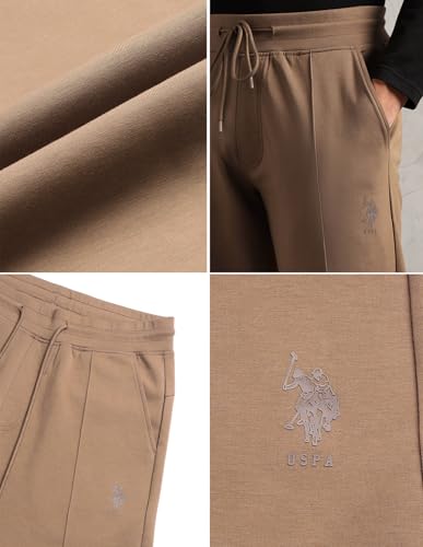 Image of U.S. POLO ASSN. Mens PR002 Premium Cotton Stretch Lounge Track Pants