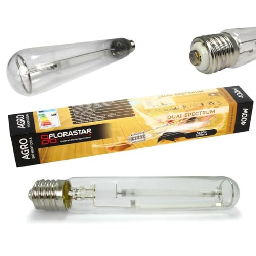 FLORASTAR - Bombilla HPS (400 W, doble espectro)