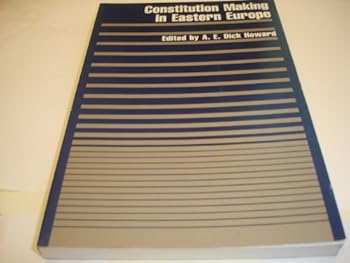 Paperback Constitution Making in Eastern Europe (Woodrow Wilson Center Press) Book