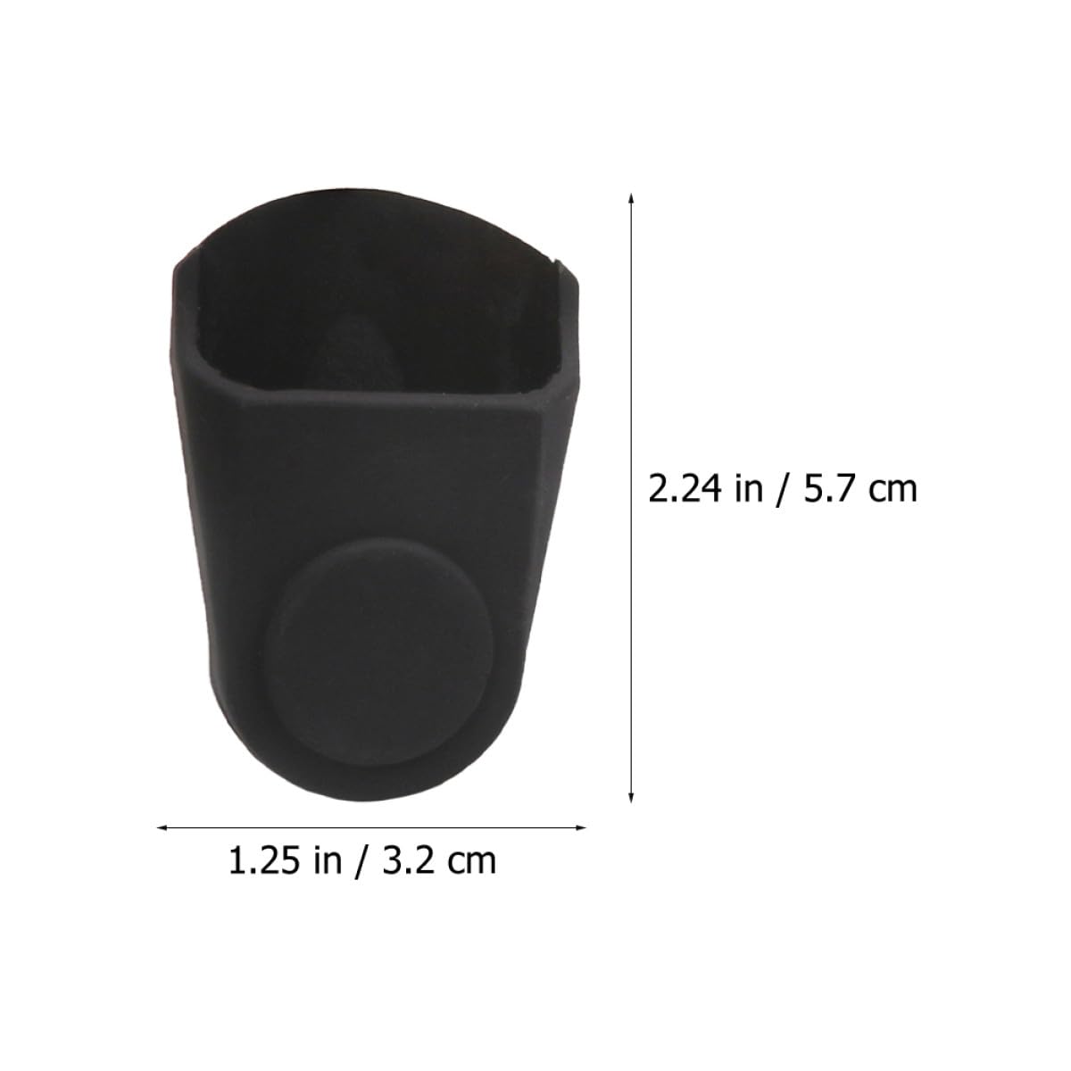 PRETYZOOM Protège Bec Saxophone Caoutchouc 2 Pièces pour Sax Alto Ténor Couvre Bec Résistant Usage Quotidien