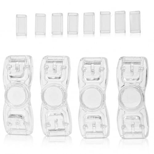 Balacoo Universal Goggles Buckles - 4 Pcs Swim Goggles Head Strap Button, Plastic Swim Buckles...