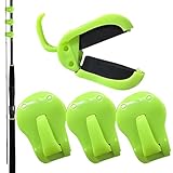 Utilisation polyvalente : les clips de canne à pêche offrent une large compatibilité pour de nombreuses cannes à pêche et empêchent l'équipement de s'emmêler grâce à une fonction antidérapante stable. Cela permet une manipulation en douceur des cannes, que ce soit à partir de la jetée, du quai ou d'autres terrains exigeants, et aide les pêcheurs à organiser leur équipement pour une expérience de pêche détendue.