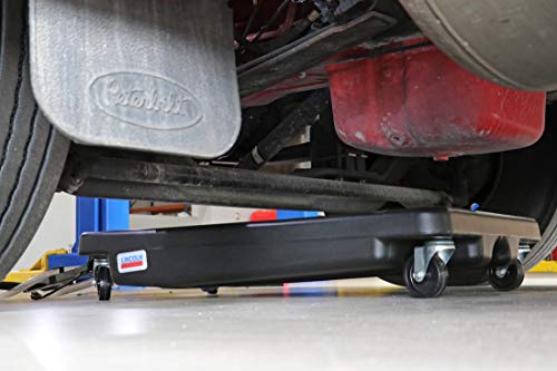 Lincoln 3669 Low Profile 17 Gallon Capacity Oil Change Truck Drain, Removable Filter Screen, 7.75 Inches Tall, 120 Volt Electric Fluid Evacuation Pump #TOP6