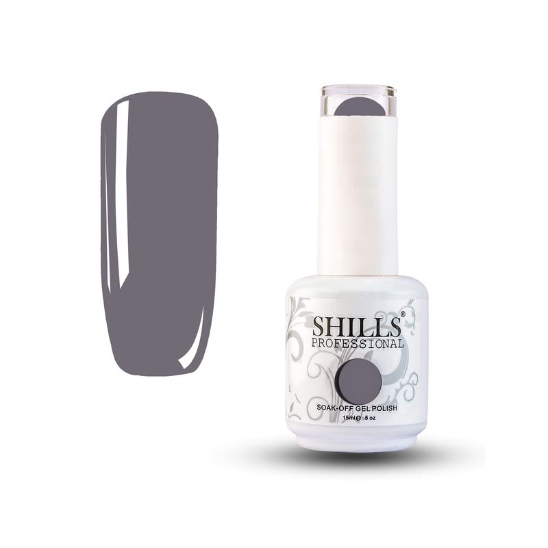 Image of Shills Professional Uv /Led Soak Off Gel Polish (Gel Nail Polish) Glossy Finish Nail Polish Color Shade 64, 15 Ml