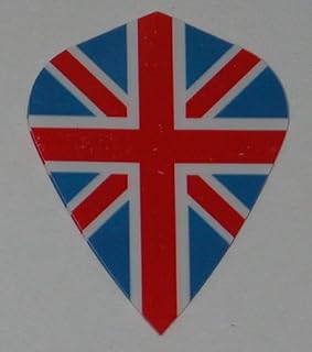 US Darts - 5 Sets (15 Flights) - Union Jack England - Hard Poly Flights