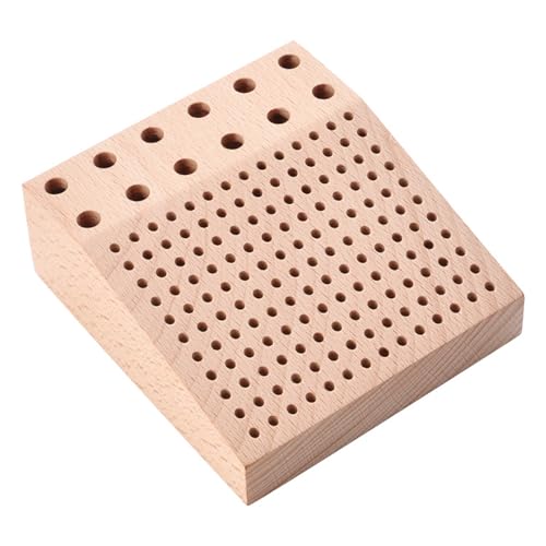 Organisation de tête de ponçage en bois pour accessoires de précision