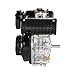 186F 4 Stroke D-i-e-s-e-l Engine 9HP Engine, 406CC Air Cooling Single Cylinder Engine Shaft Length 2-5/6