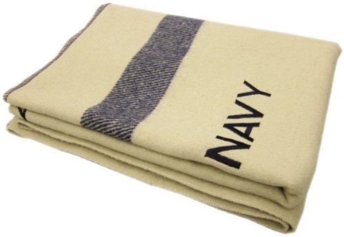 Amazon.co.jp: 米軍タイプ WW2 NAVYブランケット ラージ : スポーツ
