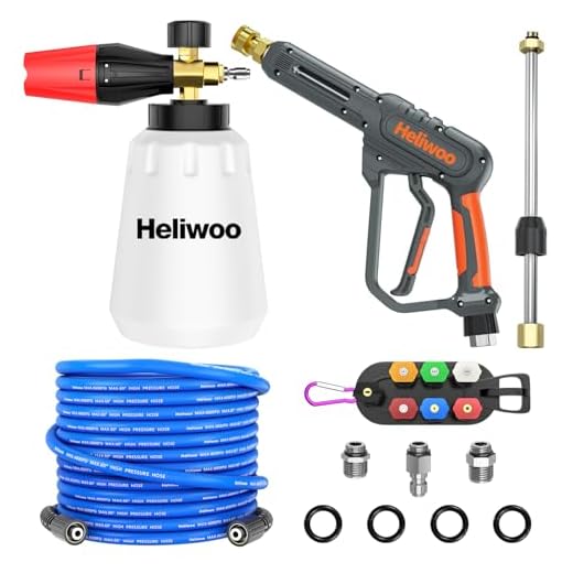 Heliwoo 3600PSI Pressure Washer Kit