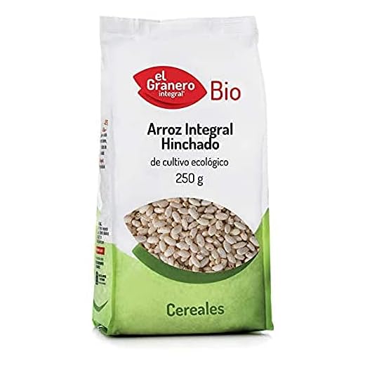 GRANERO ARROZ Integral HINCHADO Bio 250 gr, No aplicable