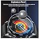 Panlouting 3 Pack | Displayschutzfolie Schutzfolie Gehärtetem Glas 9H Kratzfestigkeit kompatibel mit Huawei Watch GT4 / GT5 | 41mm