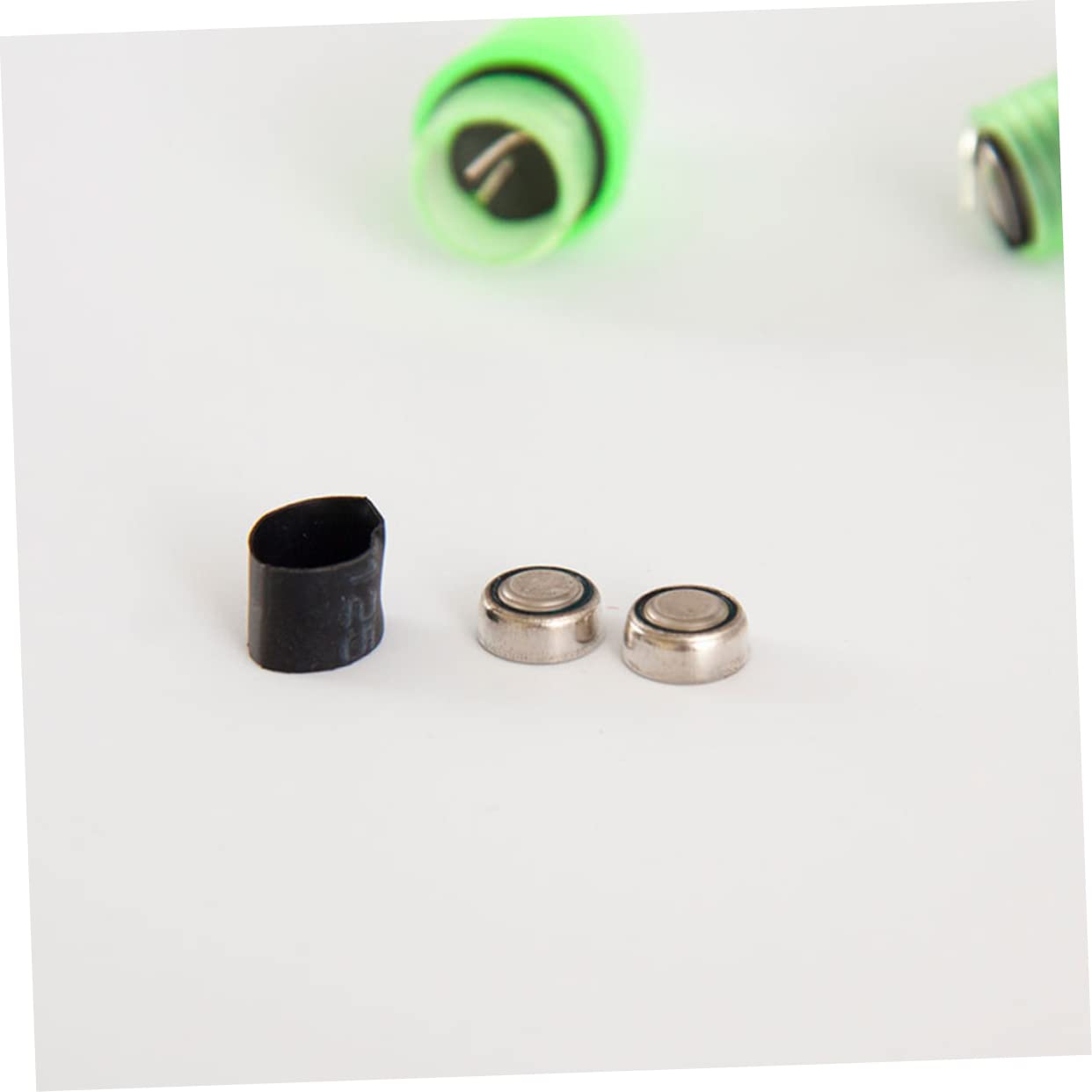 3 pz Bastoncini luminosi notturni Borsa trasparente Zip Bobber da pesca Galleggianti Esche da pesca luminose Pentole con coperchi Pompa per bici Adattatore Tubo galleggiante Boa da pesca Leadcor
