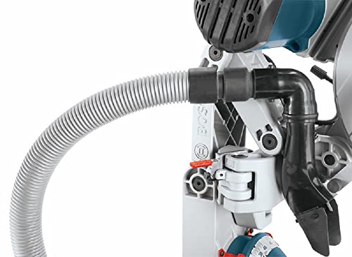 Bosch Gcm12Sd 15 Amp 12 Inch Corded Dual-Bevel Sliding Glide Miter Saw With 60 Tooth Saw Blade #TOP6