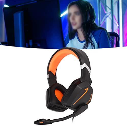 KYsongyiX Casque de Jeu avec Son Surround et Coussin en Mousse à mémoire de Forme, Casque Filaire 3,5 mm Over-Ear avec Micro pour, PC, Ordinateur Portable, Casque de Jeu à driv – vue 5