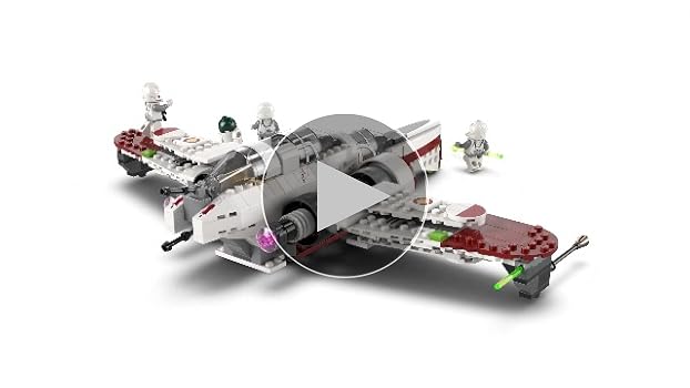 LEGO Star Wars ARC-170 Starfighter with 3 Clone Pilots & Droid
