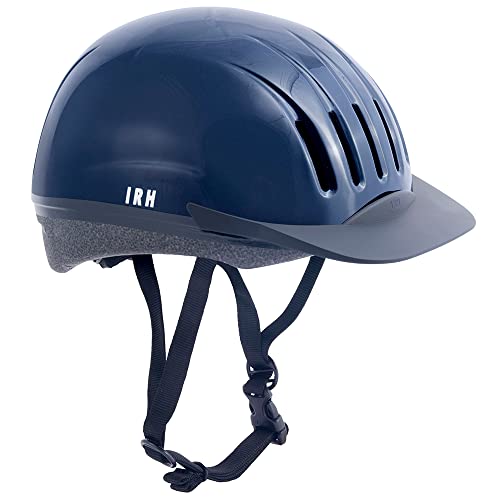 IRH Equi Lite Helmet with Dial Fit System, Navy, Large