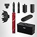 Shark FlexStyle Air Styling & Drying System | Powerful Hair Dryer & Multi-Styler | with Auto-Wrap Curlers, Diffuser, Oval & Paddle Brush, Concentrator Attachment | Red Sparkle | HD442JR