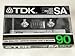 TDK SA 90 minute Super High Resolution Type II Audio Cassette Tape