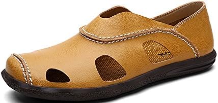 JINBEILE Men's Leather Sandal