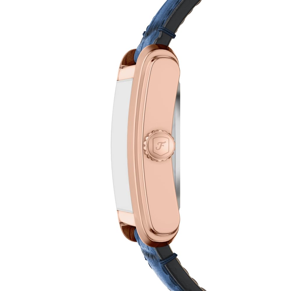 Fossil Carraway ME3274 - Reloj de Acero Inoxidable para Hombre, 30 mm, Color Oro Rosa