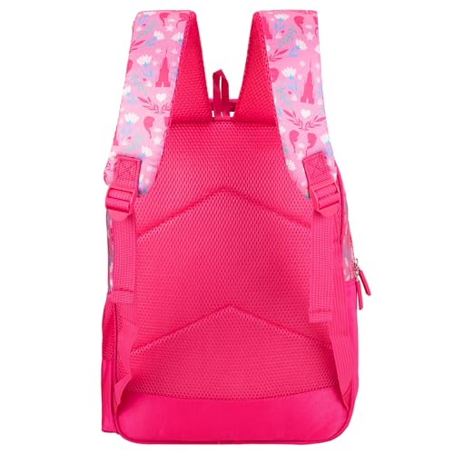 Image of Disney Princess Pink School Bag 18 Inches Lightweight Backpack for Girls