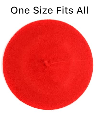 Image of Parquet Solid Color French Beret Hat. Classic French, Casual and Chic Lightweight Cap for Women