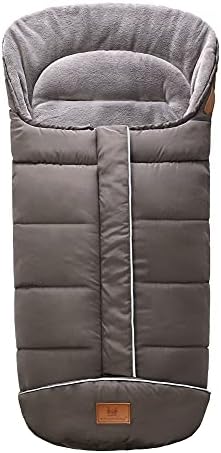 Baby Stroller Footmuff, Winter Baby Seat Pushchair Footmuff Sleeping Bag Baby Blanket with Zipper for Stroller, Buggy, Car Seat