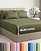 Extra Deep Pocket Sheets - 6 Piece Sheet Set - King Size Sheets Deep Pocket - Extra Deep Bed Sheets - Deep King Fitted Sheet Set - Super and Ultra Deep Sheets - For Deep Pockets Mattress - Fits Easily