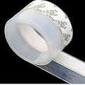 Zengest Door Strip Bottom, House and Glass Shower Door Seal Strip for Side of Door(Transparent), 16.4 Foot