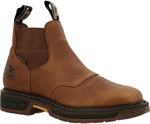 Georgia Boot Carbo-Tec LT Waterproof Chelsea Work Boot Size 10(M)