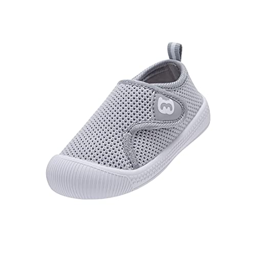 Image of BMCiTYBM Baby Toddler Walking Shoes Infant Boy Girl First Walker Sneakers | Baby Boy Girl Tennis Barefoot Shoes Breathable Lightweight Non-Slip Comfortable Stylih Casual Outdoor Indoor