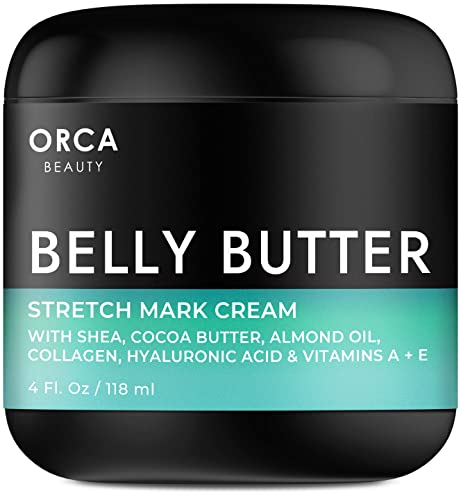 Belly Butter For Pregnancy Belly Cream - Stretch Mark Remover- Body Butter for Women Dry Skin Stretch Marks Cream Remover Body Butters Stretch Mark Remover - Stretch Marks Remover Cream Stretch Mark Gone Cream - Stretch Mark Removal Tummy Butter for