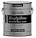 Rust-Oleum 332143 Simply Home Eggshell Storm Gray Interior Wall Paint Gallon, 1 Gallon (Pack of 1), 128 Fl Oz