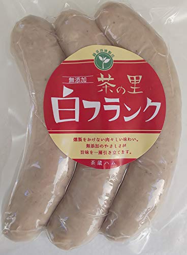 こだわり 無添加 白フランク 茶の里 270g(3本)×20P 冷蔵品 岐阜県産