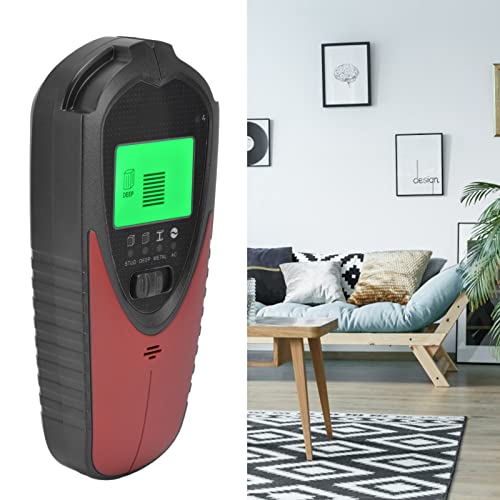 Cosiki Stud Detector, Wall Scanner Automatic Calibration For Floor For Household For Ceiling(Red) #TOP3