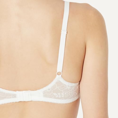 Image of Amazon Essentials Women's Padded Underwire Lace Push-Up Bra, Pack of 2