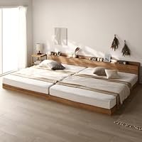 Amazon｜RASIK ベッド クイーン160(セミシングル+セミシングル) ベッド