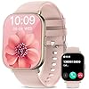 Smart Watch, 2.01â HD Smart Watches for Women, Fitness Tracker Watch with Blood Pressure/Heart Rate/Sleep Monitor, Bluetooth 5.2 Smartwatch for Android/iOS Phones, IP67 Waterproof Sport Watch (Pink)
