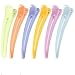 Produktbild AllRing 12 Stück Bonbonfarbe Haarspange Haar Klammer Combi-Clip Karte Hairclips Abteilklammern Hair-Clips Combi aus Kunststoff Länge 12CM (Länge 9.5CM)