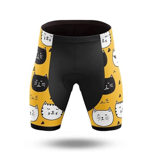 GBSONGJIN Culote Ciclista,Culote Ciclista Hombre Pantalones Cortos de Ciclismo Pro Team for Mujer, Ropa for Bicicleta de montaña y Carretera, Calzoncillos de Gel a la Moda for Bicicleta(2,XXS)