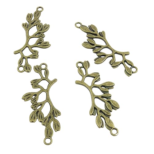 10 PCS Antique Bronze Tone Jewelry Making Charms Findings Suppliers