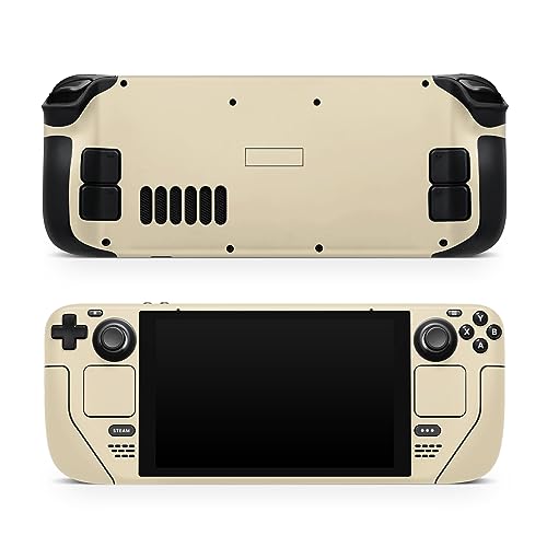 Skin pour Steam Deck marron pour jouer avec style dans le train ou le salon