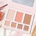 Wander Beauty Getaway Eye & Face Palette - Sunkissed (Light/Medium) - Full Face Makeup Palette Enriched With Vitamin E - For Day & Night Looks - 4 Shadows, Highlighter, Blush, and Bronzer - 0.34 fl oz