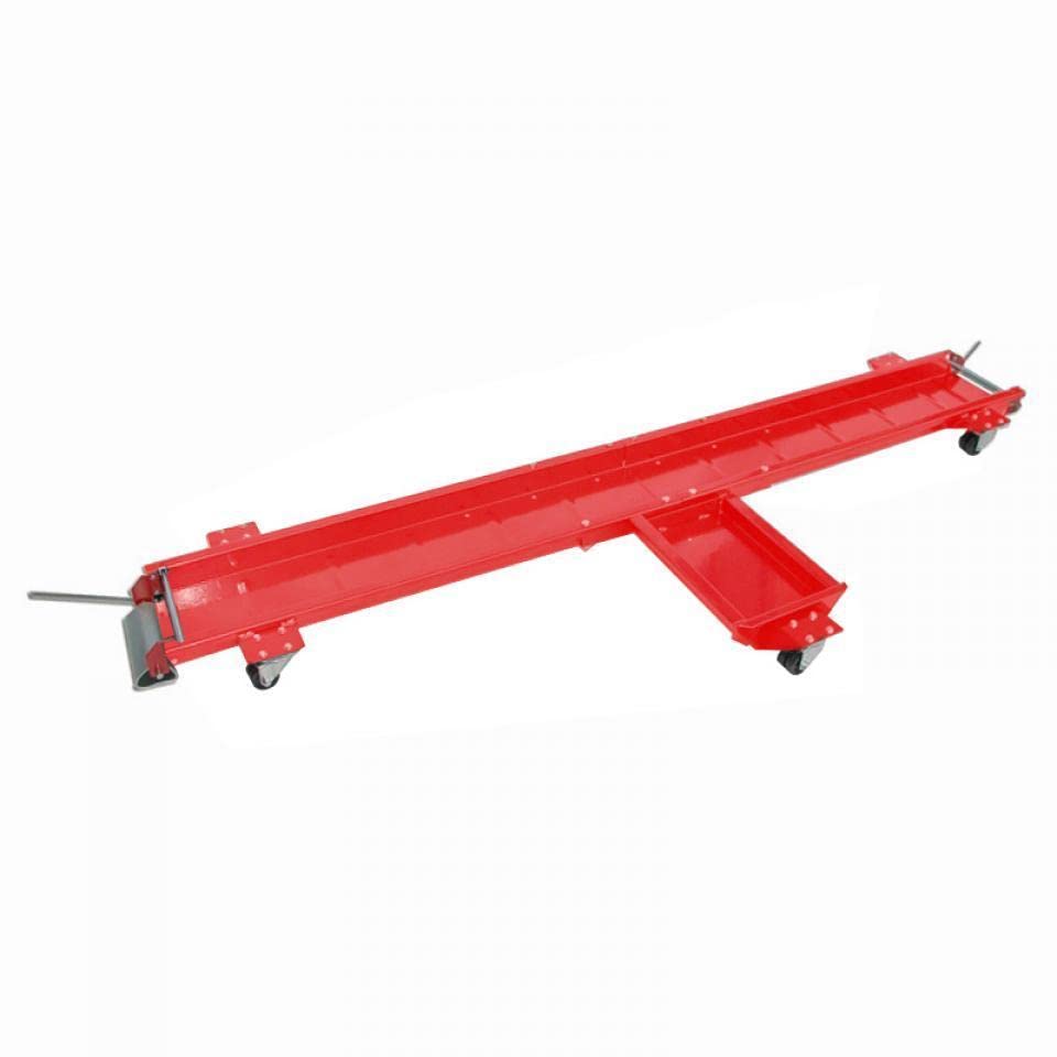 RANGE MOTO UNIVERSEL P2R GM ACIER ROUGE A ROULETTES (CHARGE MAXI 565 kg)