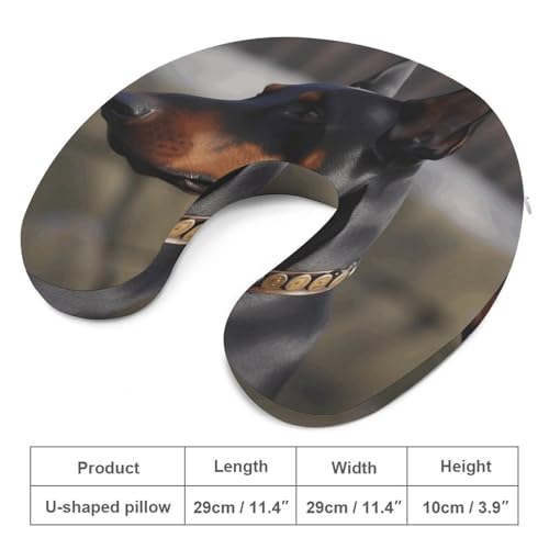 Almohada de espuma viscoelástica U para cuello tamaño único miniatura 2