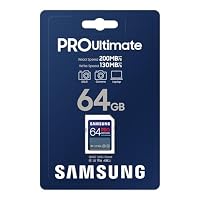 Samsung PRO Ultimate SD-Karte, 64 GB, UHS-I U3, Full HD & 4K UHD, 200 MB/s Lesen, 130 MB/s Schreiben, Speicherkarte für Kamera, PC, Drohne oder Action-Cam, MB-SY64S/WW – Ansicht 7