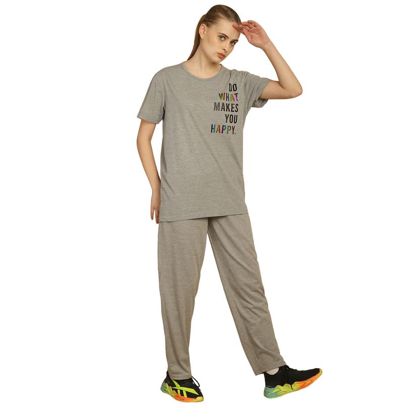 Image of Mack Jonney Cotton Printed CO-ORD Set Tracksuit for WOMEN