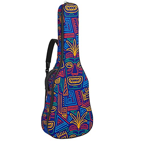 Housse guitare acoustique imperméable et résistante avec zip fluide antichoc