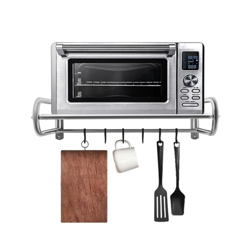 Mikrowellen Wandhalterung Aus Edelstahl - Platzsparend & Verstellbar