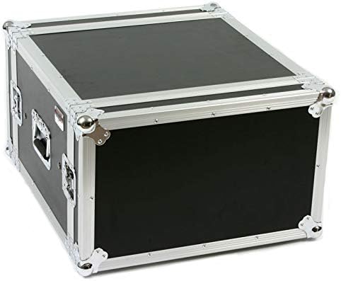 6 Space (6U) ATA Rack Amp Road Shock Mount Case (20" Deep)